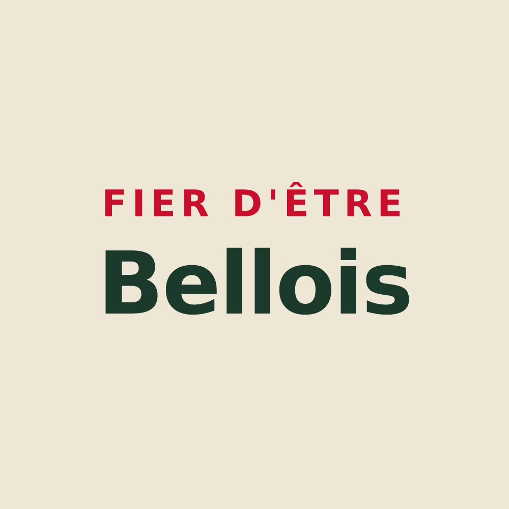 Tote bag « Fier d'être Bellois » — design pour La Bellière