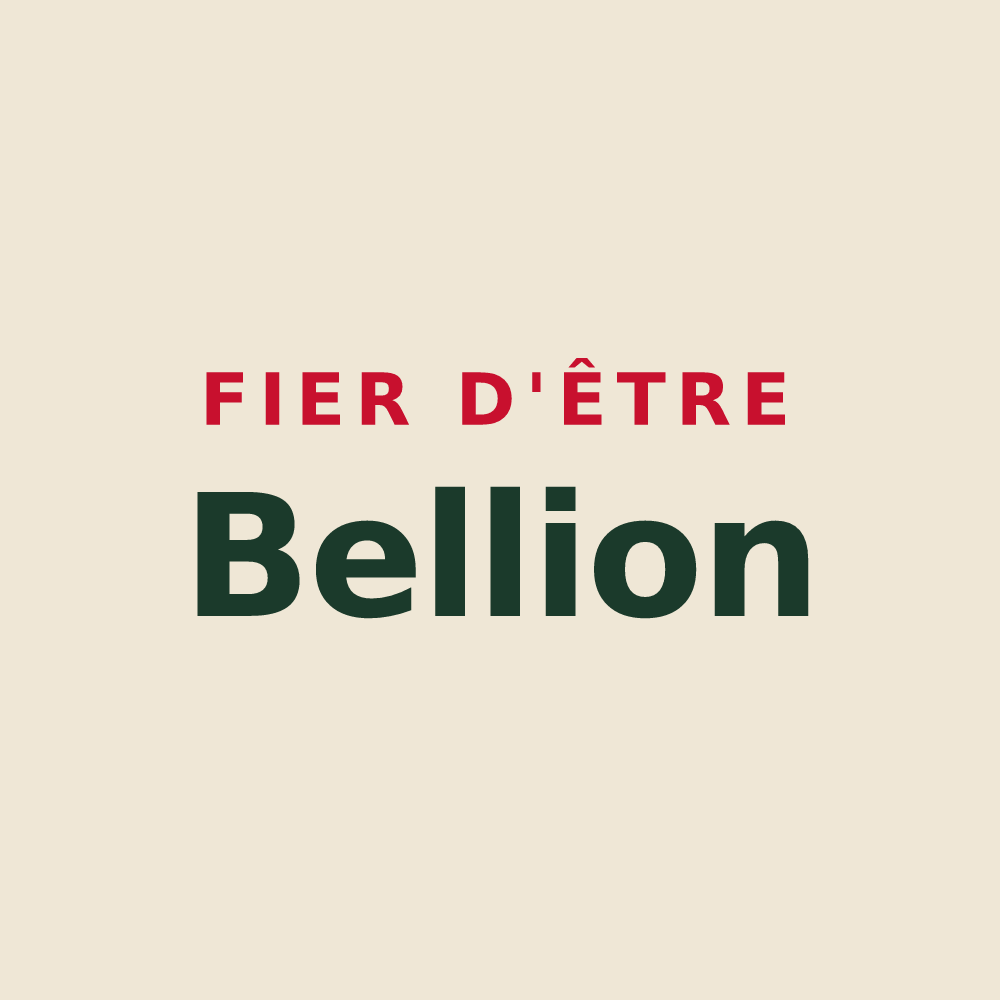 Tote bag « Fier d'être Bellion » — design pour La Bellière