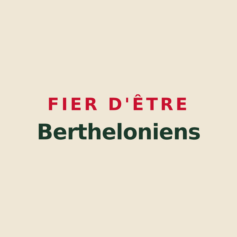 Tote bag « Fier d'être Bertheloniens » — design pour La Berthenoux