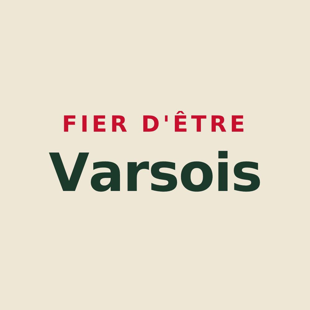 Tote bag « Fier d'être Varsois » — design pour La Boixe