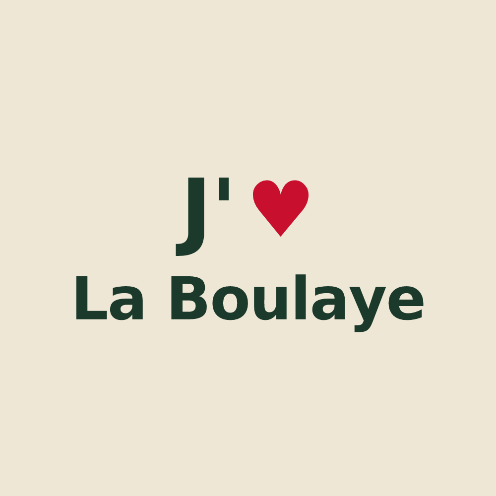 Tote bag personnalisé La Boulaye — design J'aime La Boulaye