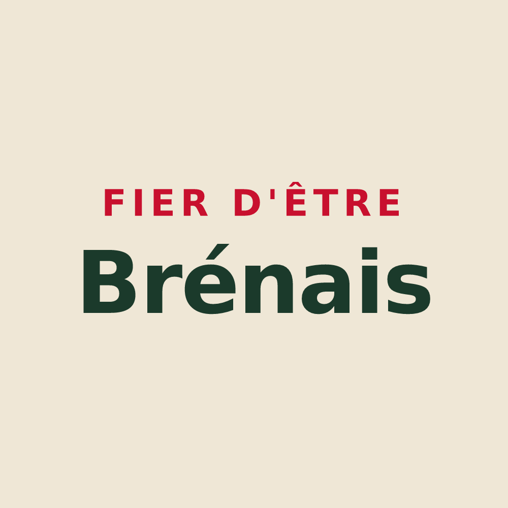Tote bag « Fier d'être Brénais » — design pour La Brée-les-Bains