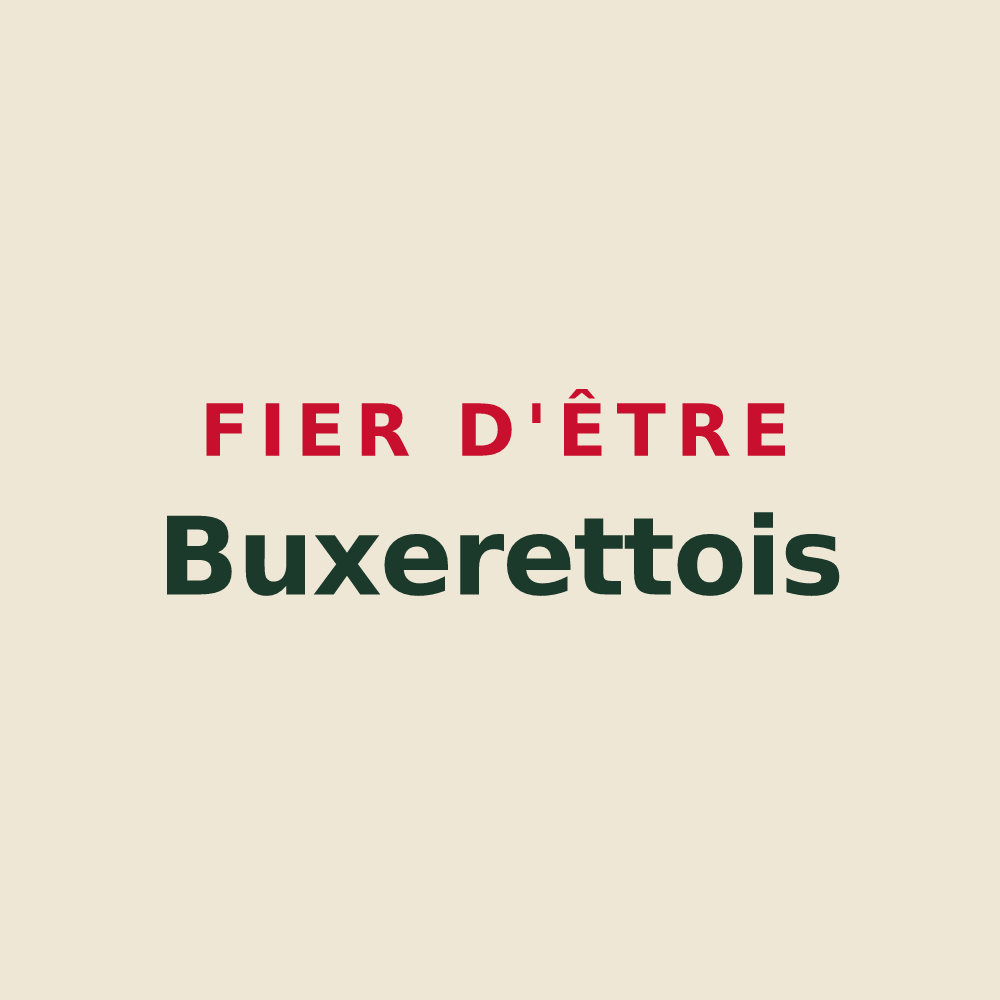 Tote bag « Fier d'être Buxerettois » — design pour La Buxerette