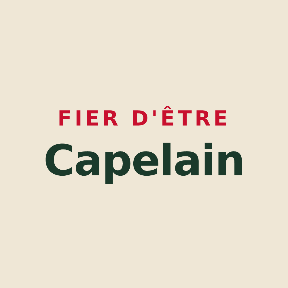 Tote bag « Fier d'être Capelain » — design pour La Capelle-Bonance