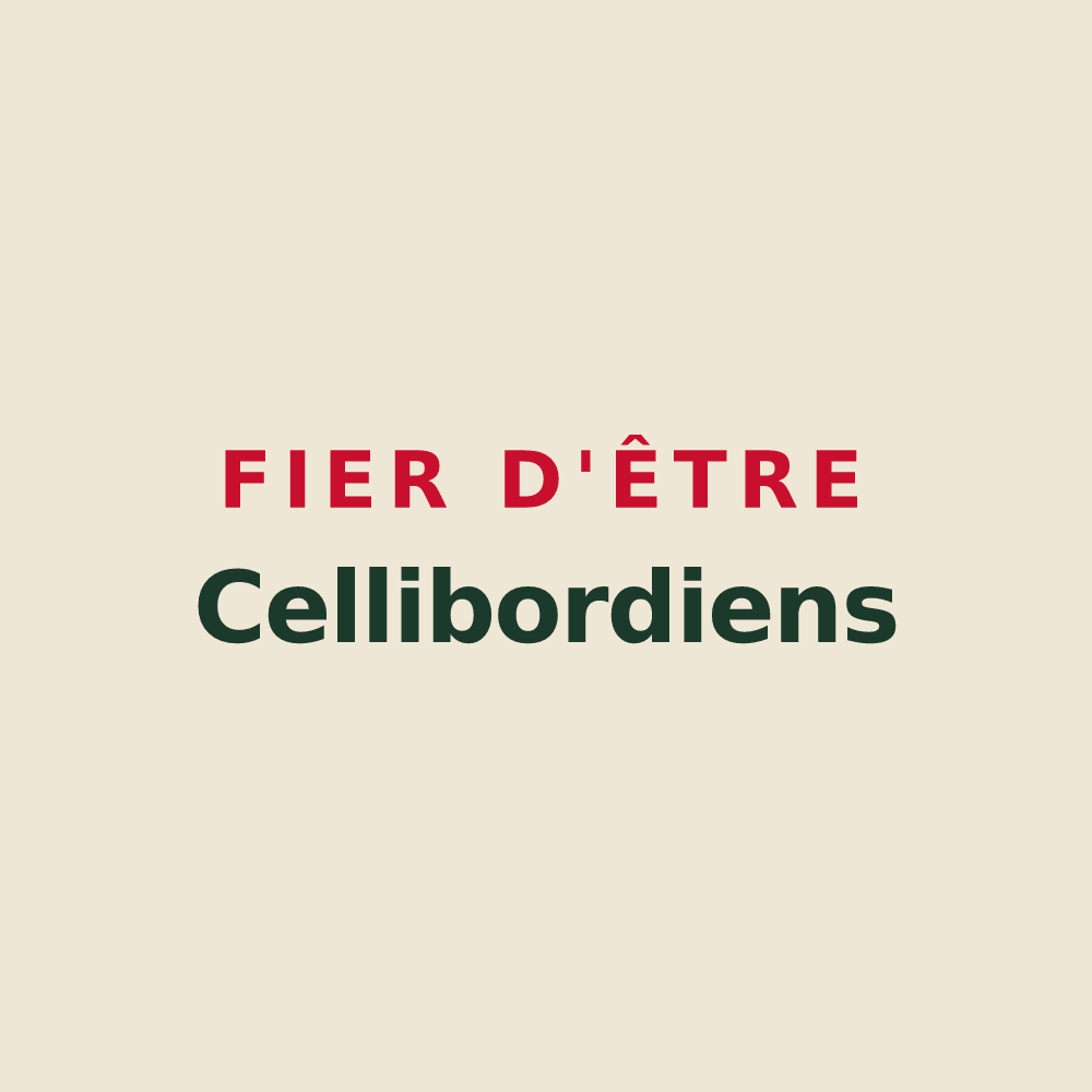 Tote bag « Fier d'être Cellibordiens » — design pour La Celle-les-Bordes