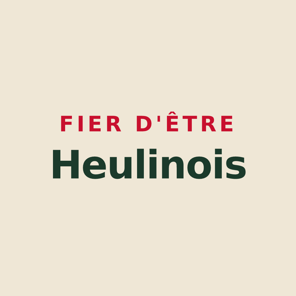 Tote bag « Fier d'être Heulinois » — design pour La Chapelle-Heulin