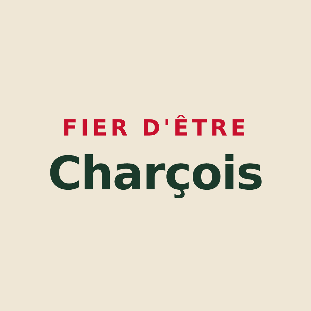 Tote bag « Fier d'être Charçois » — design pour La Charce