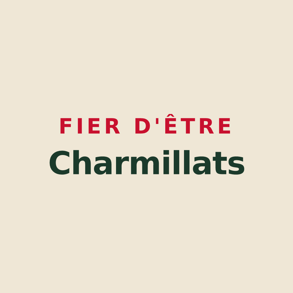 Tote bag « Fier d'être Charmillats » — design pour La Charmée