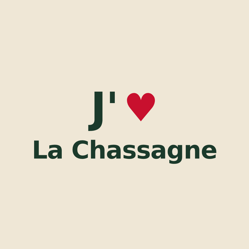 Tote bag personnalisé La Chassagne — design J'aime La Chassagne