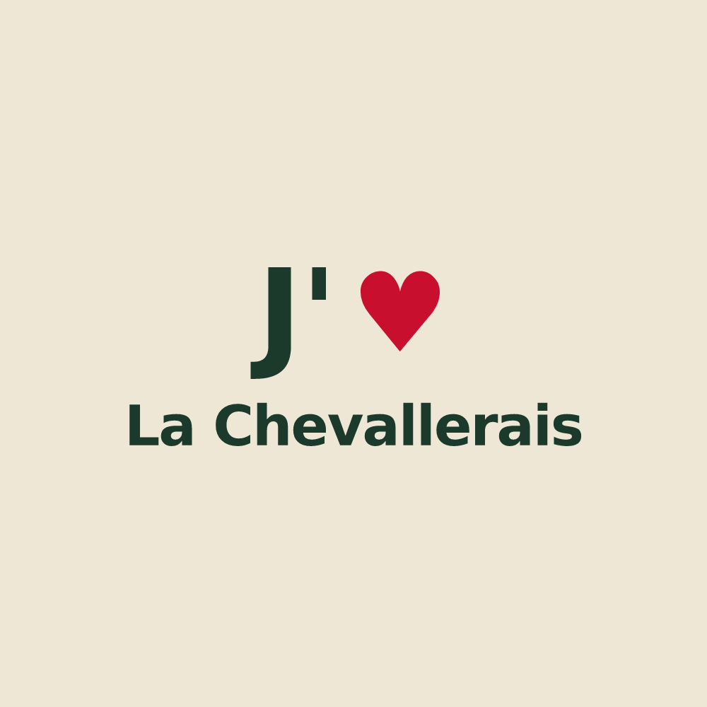 Tote bag personnalisé La Chevallerais — design J'aime La Chevallerais