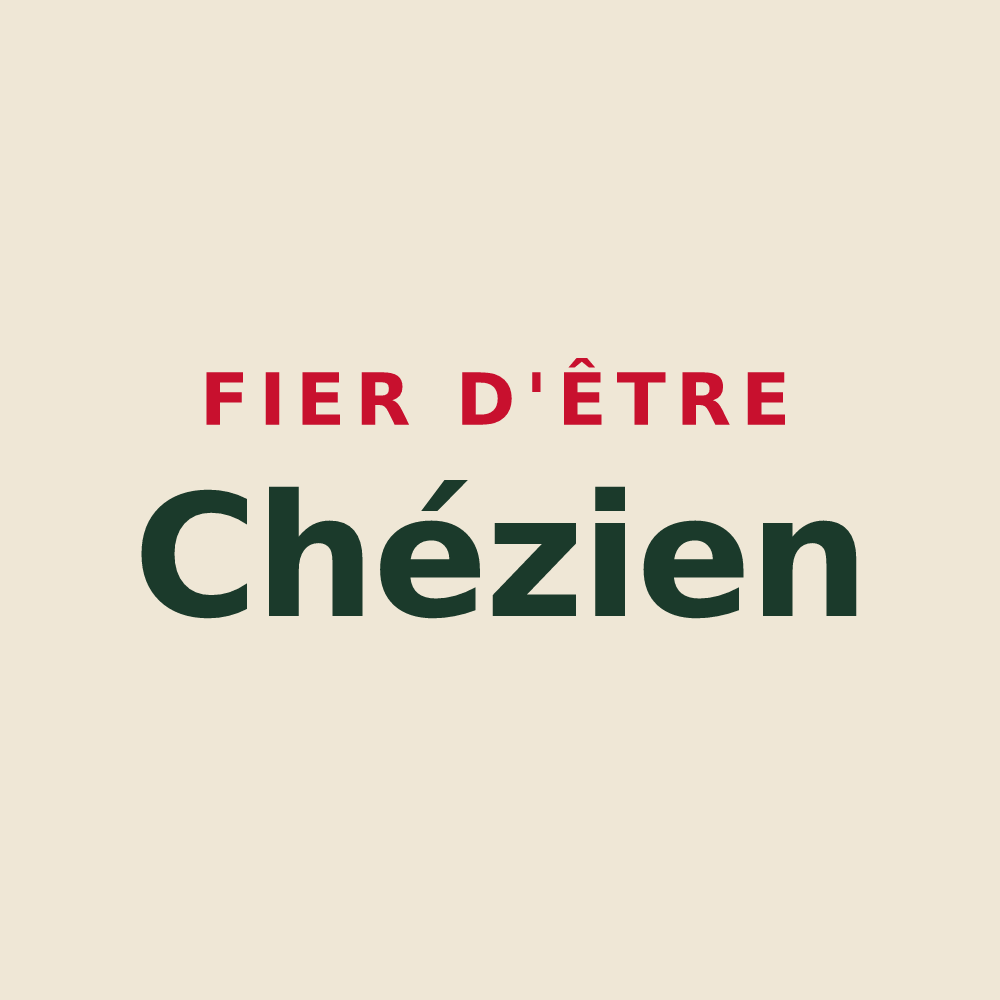 Tote bag « Fier d'être Chézien » — design pour La Chèze