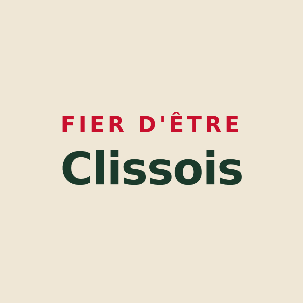Tote bag « Fier d'être Clissois » — design pour La Clisse