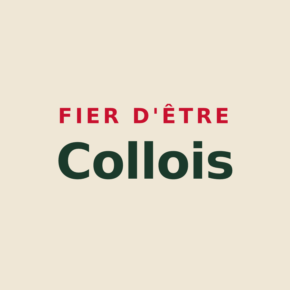 Tote bag « Fier d'être Collois » — design pour La Colle-sur-Loup