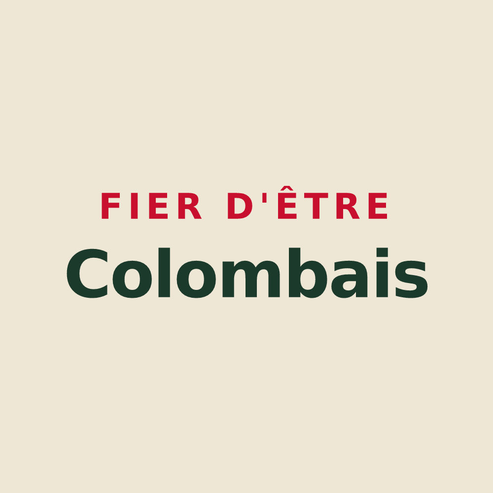 Tote bag « Fier d'être Colombais » — design pour La Colombe