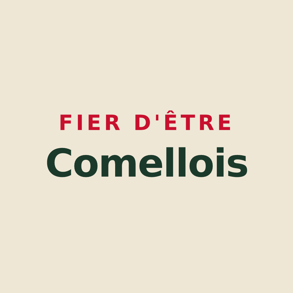 Tote bag « Fier d'être Comellois » — design pour La Comelle