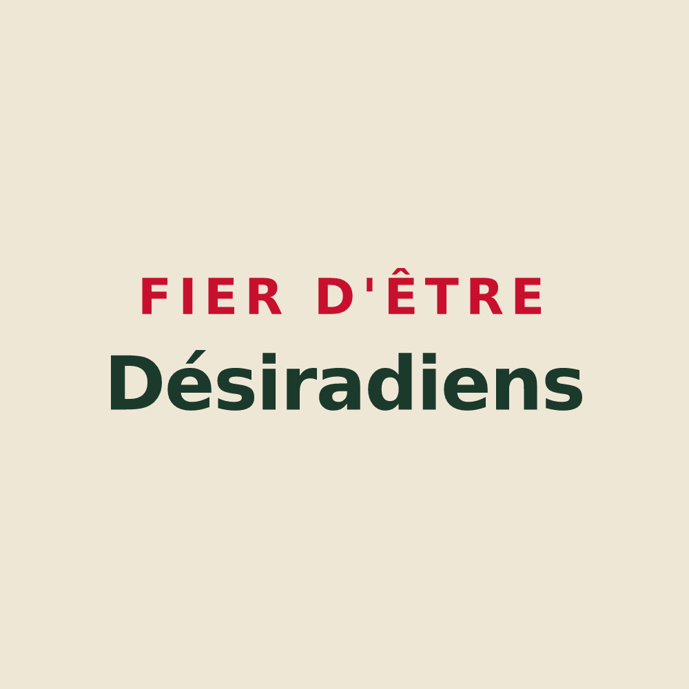 Tote bag « Fier d'être Désiradiens » — design pour La Désirade
