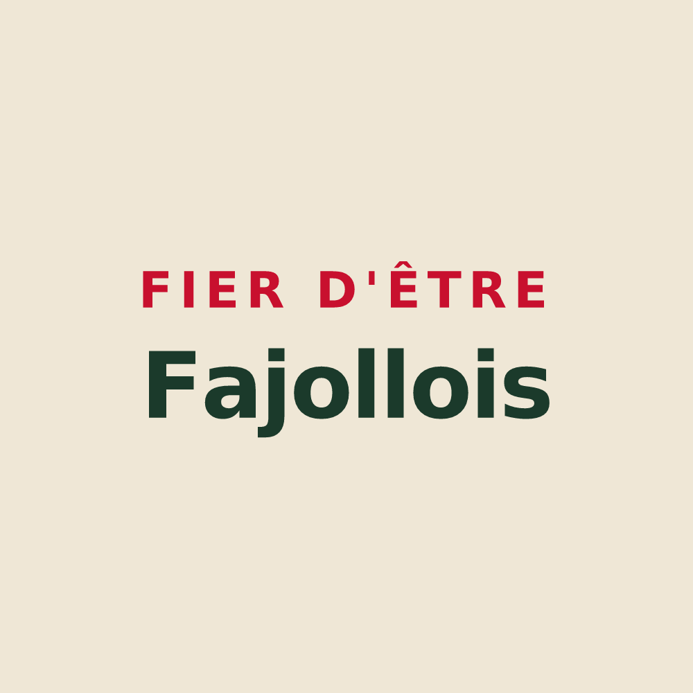 Tote bag « Fier d'être Fajollois » — design pour La Fajolle