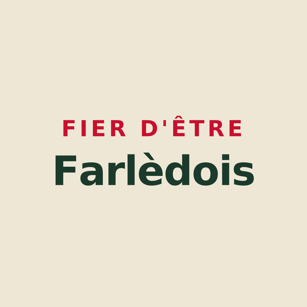 Tote bag « Fier d'être Farlèdois » — design pour La Farlède