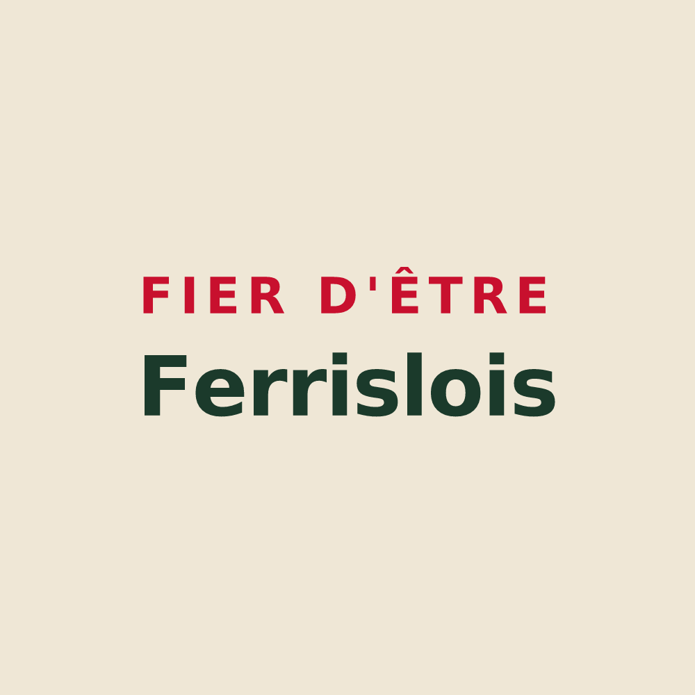 Tote bag « Fier d'être Ferrislois » — design pour La Ferrière-sur-Risle