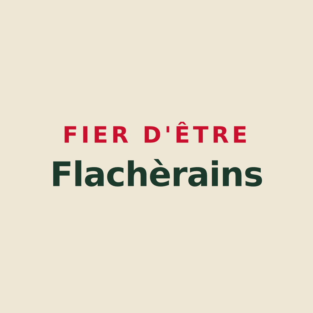 Tote bag « Fier d'être Flachèrains » — design pour La Flachère