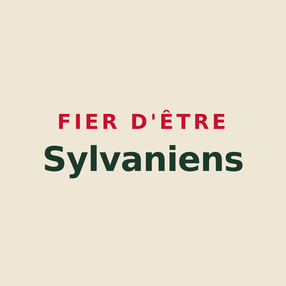 Tote bag « Fier d'être Sylvaniens » — design pour La Forêt-Sainte-Croix