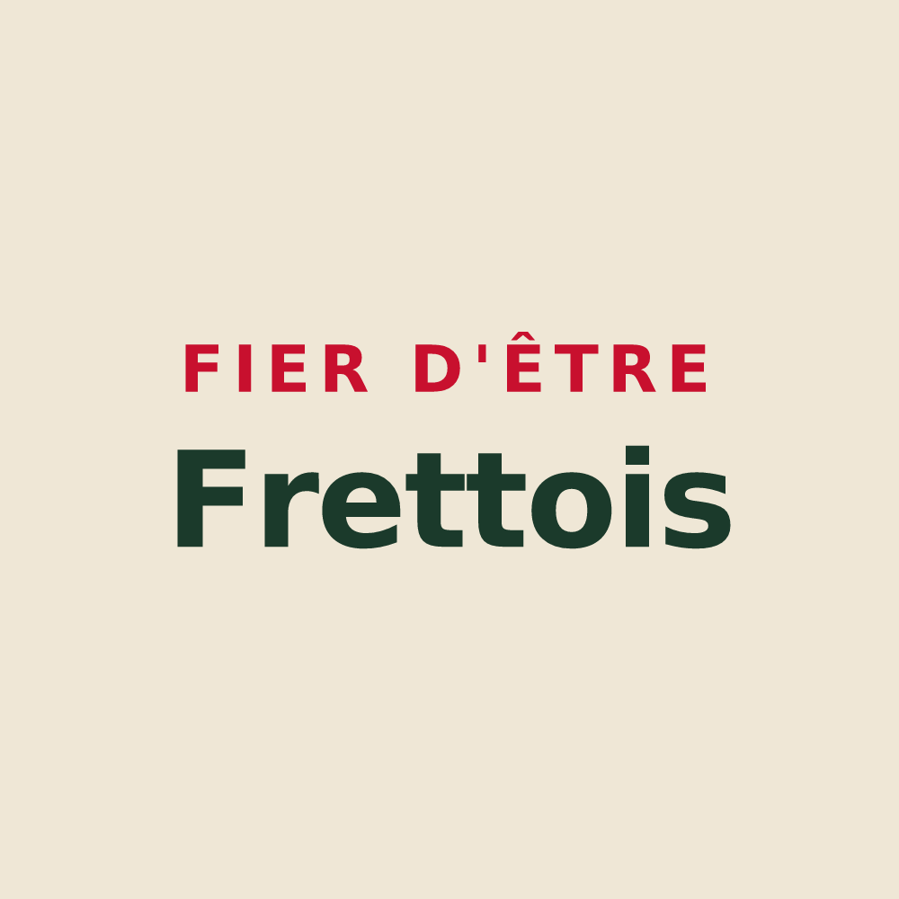 Tote bag « Fier d'être Frettois » — design pour La Frette-sur-Seine