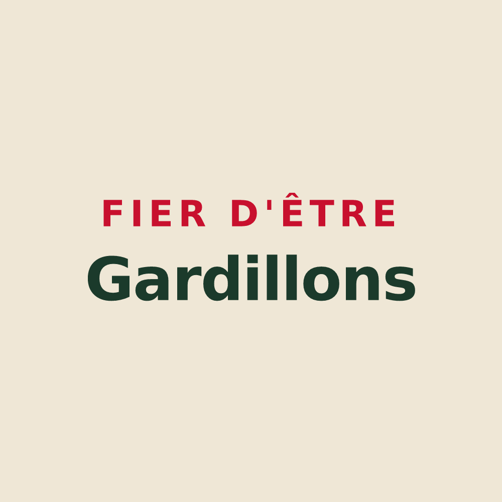 Tote bag « Fier d'être Gardillons » — design pour La Garde