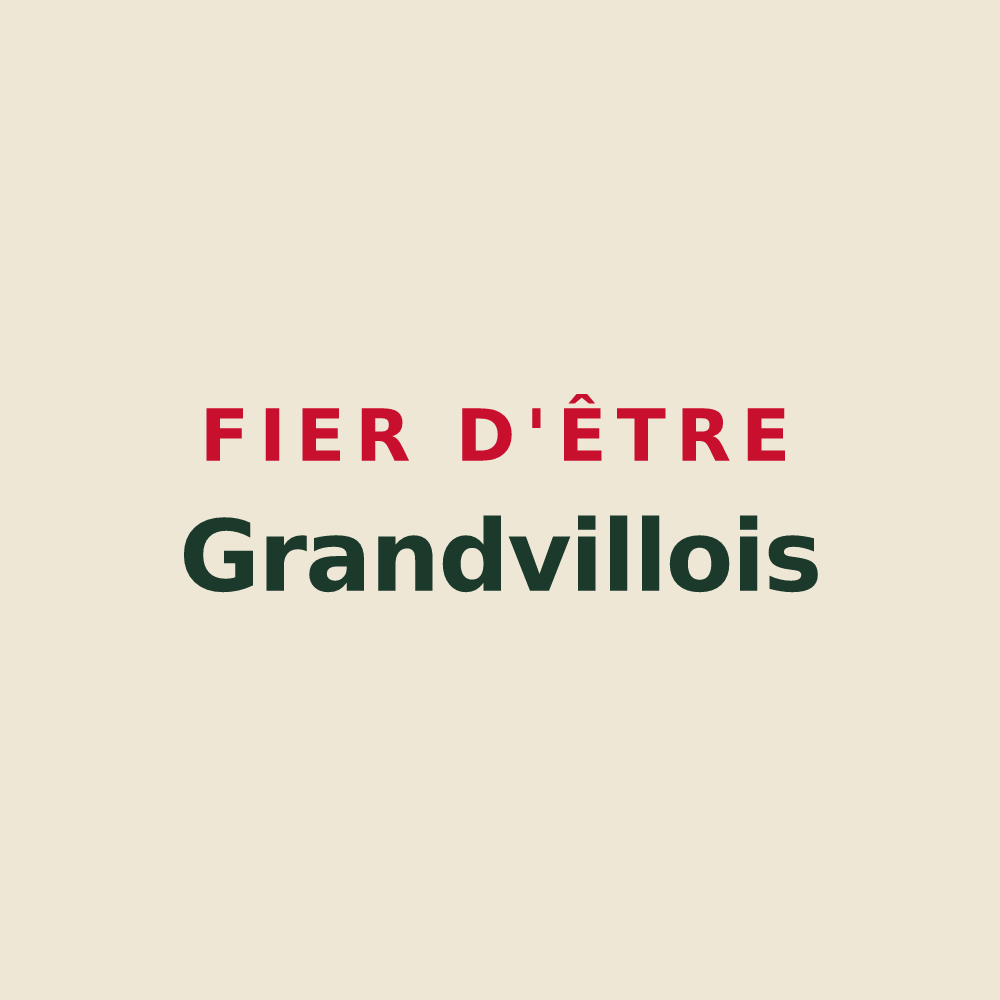Tote bag « Fier d'être Grandvillois » — design pour La Grandville