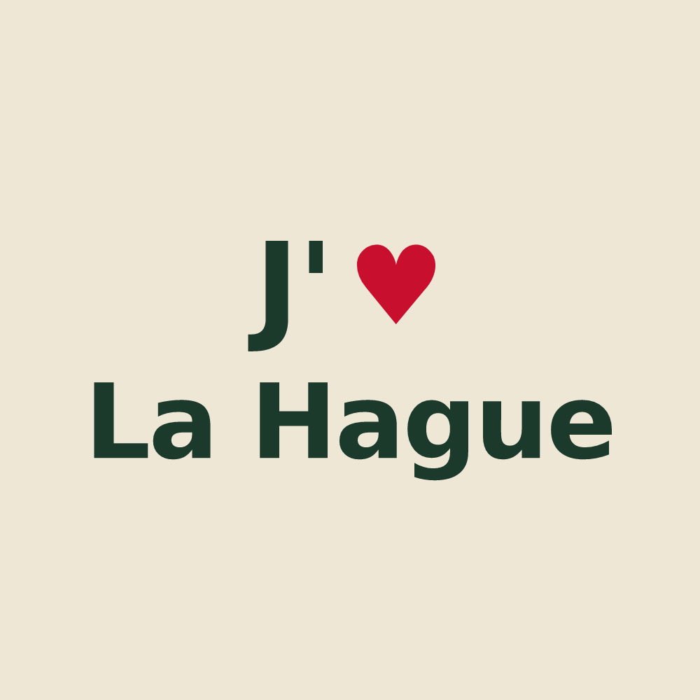 Tote bag personnalisé La Hague — design J'aime La Hague