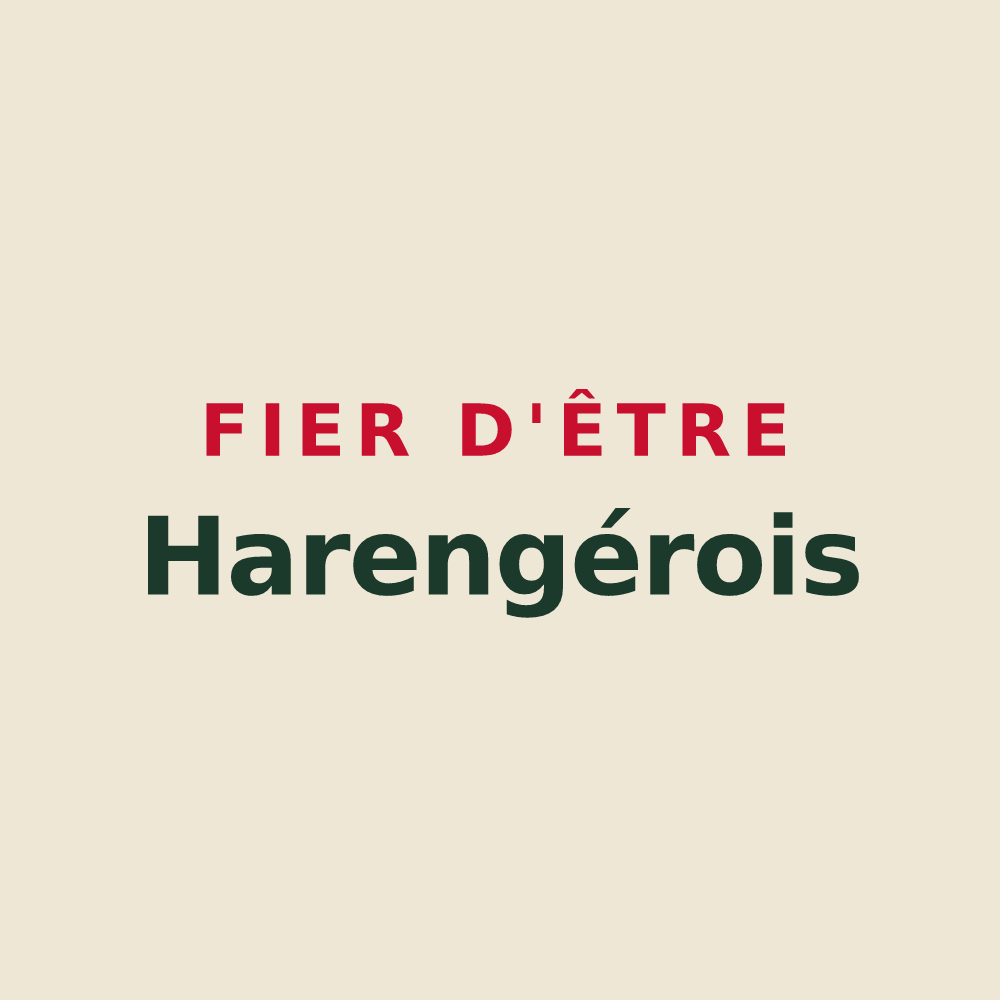 Tote bag « Fier d'être Harengérois » — design pour La Harengère