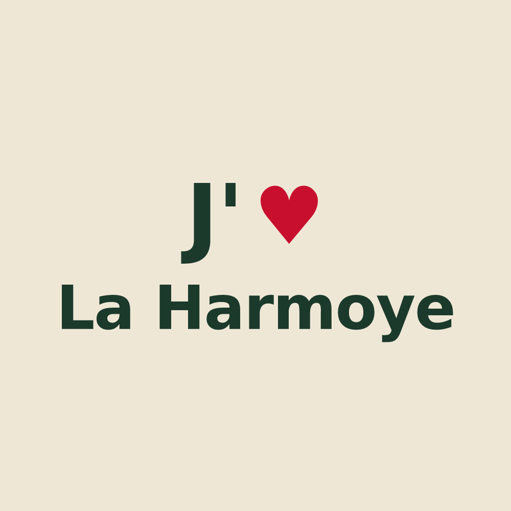 Tote bag personnalisé La Harmoye — design J'aime La Harmoye