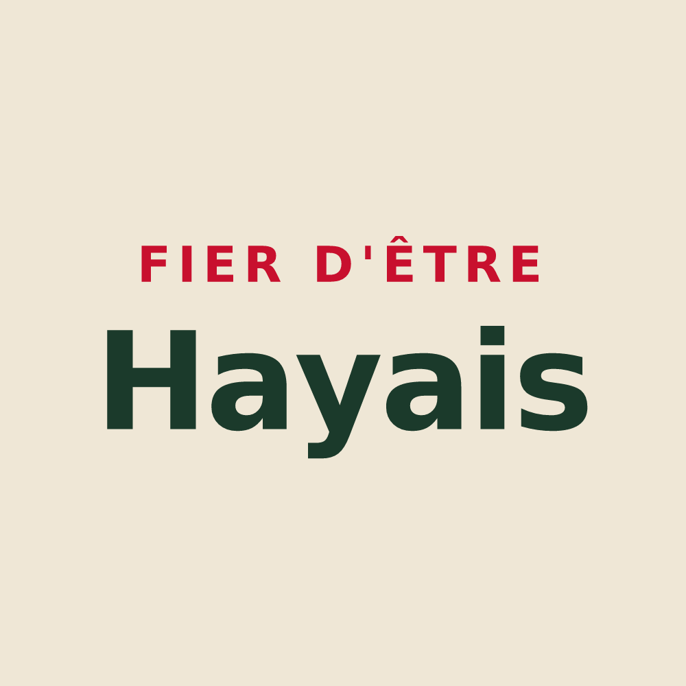 Tote bag « Fier d'être Hayais » — design pour La Haye