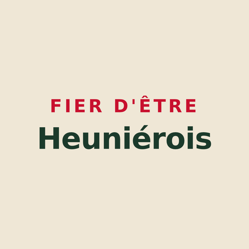 Tote bag « Fier d'être Heuniérois » — design pour La Heunière