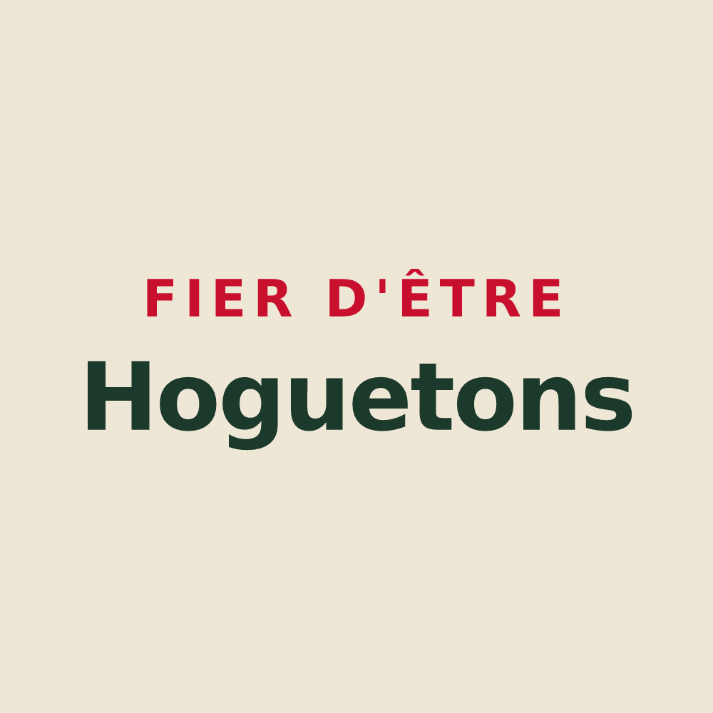 Tote bag « Fier d'être Hoguetons » — design pour La Hoguette