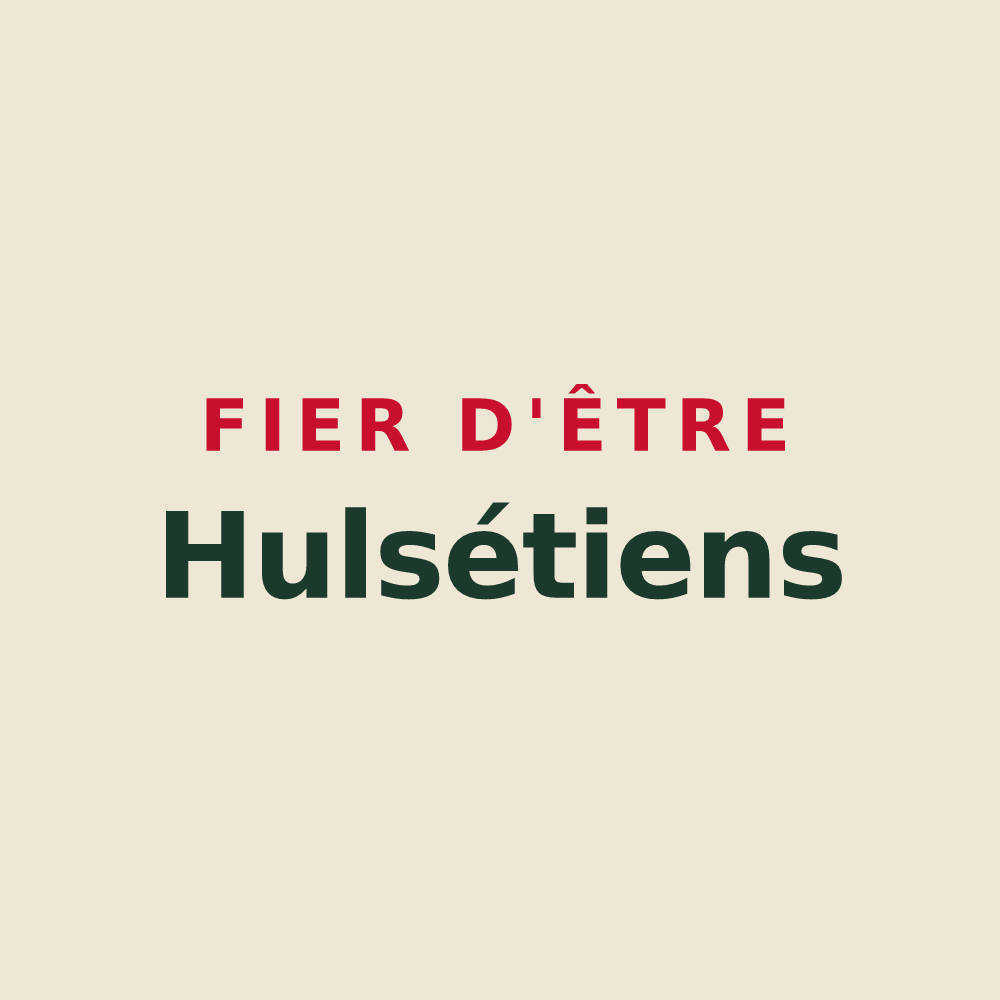 Tote bag « Fier d'être Hulsétiens » — design pour La Houssaye-en-Brie