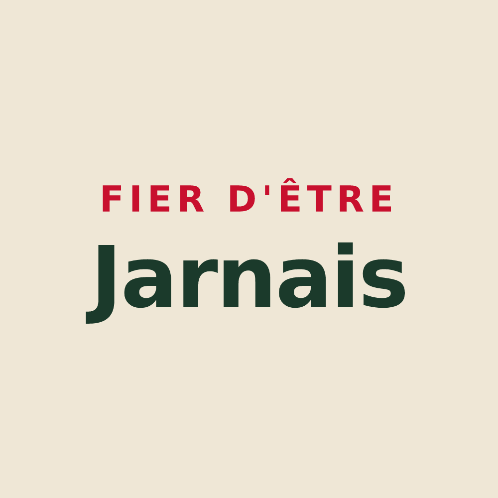 Tote bag « Fier d'être Jarnais » — design pour La Jarne