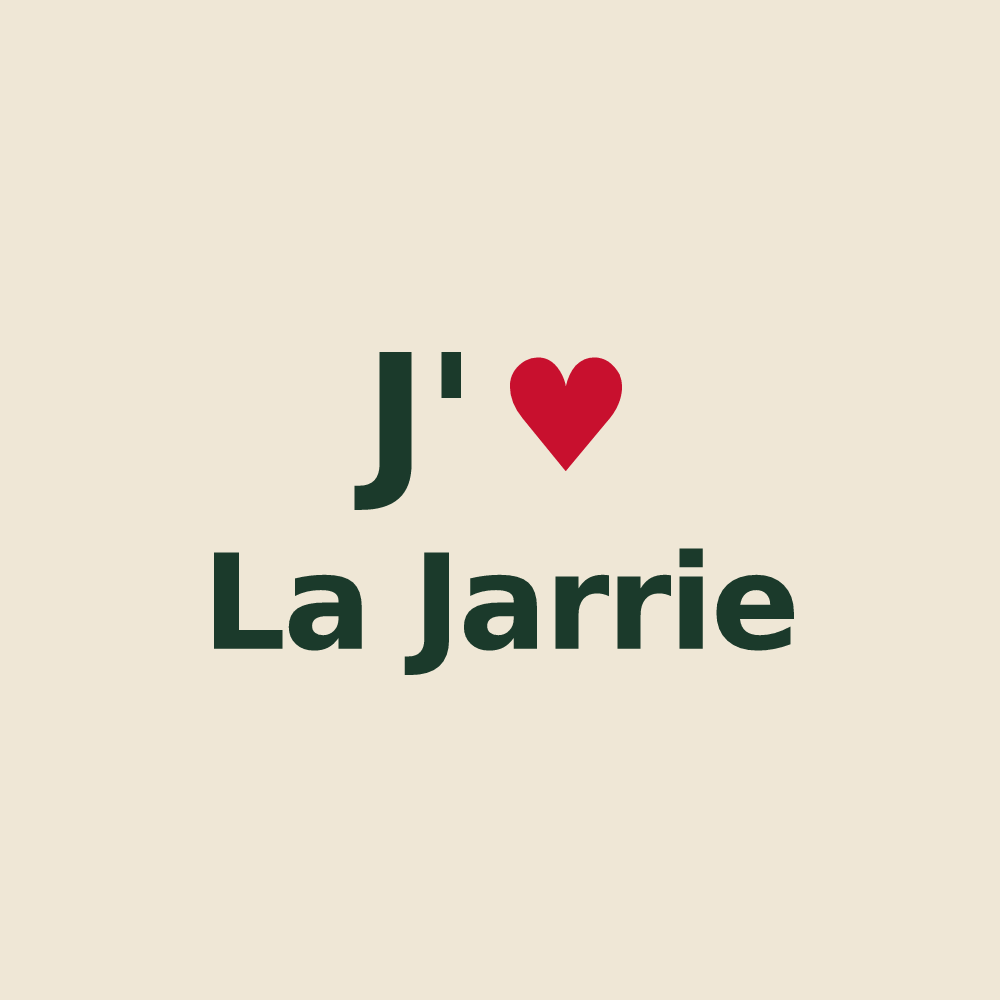 Tote bag personnalisé La Jarrie — design J'aime La Jarrie