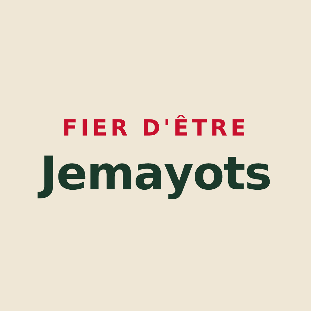 Tote bag « Fier d'être Jemayots » — design pour La Jemaye-Ponteyraud