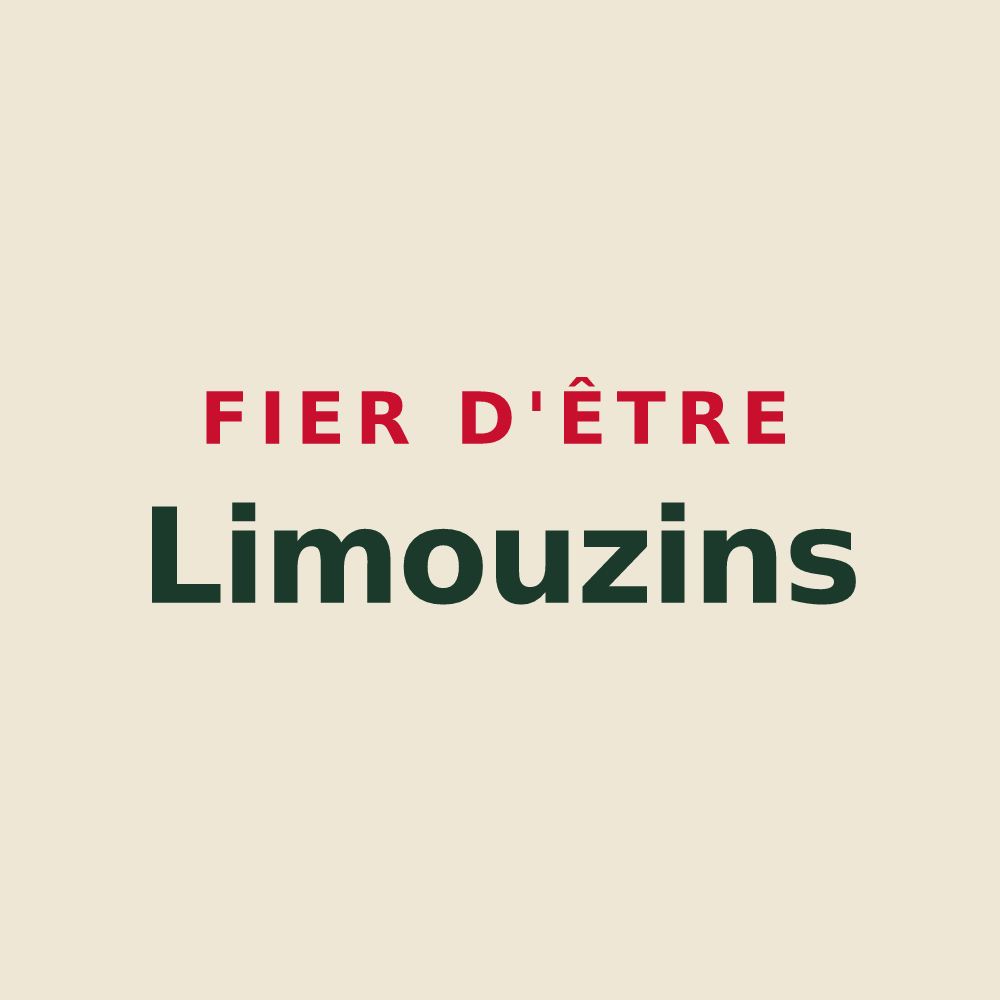 Tote bag « Fier d'être Limouzins » — design pour La Limouzinière