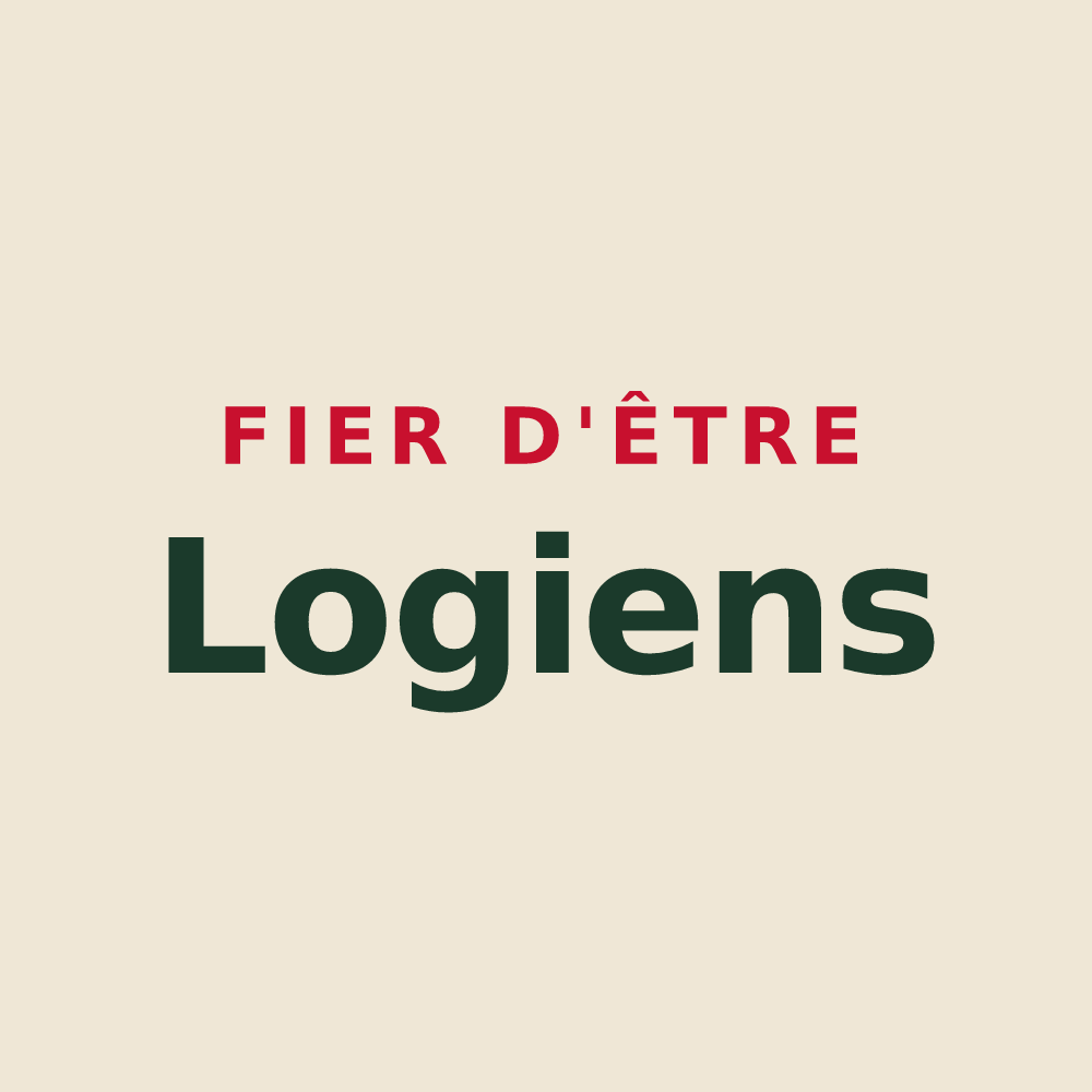 Tote bag « Fier d'être Logiens » — design pour La Loge-aux-Chèvres