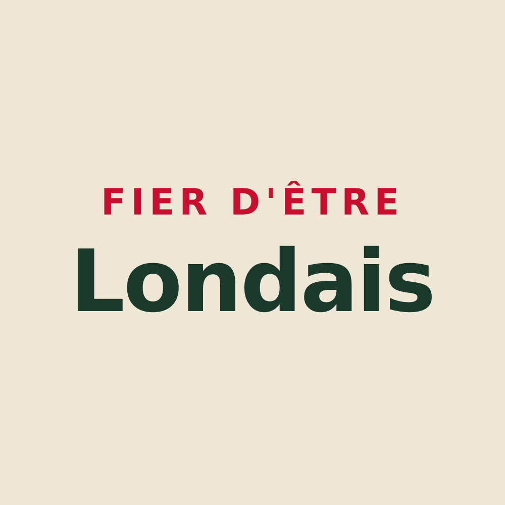 Tote bag « Fier d'être Londais » — design pour La Londe-les-Maures