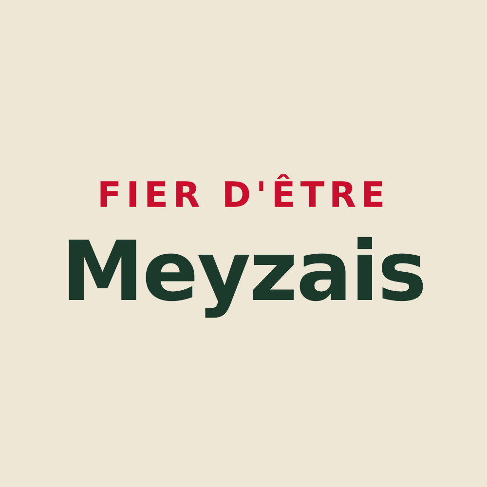 Tote bag « Fier d'être Meyzais » — design pour La Meyze