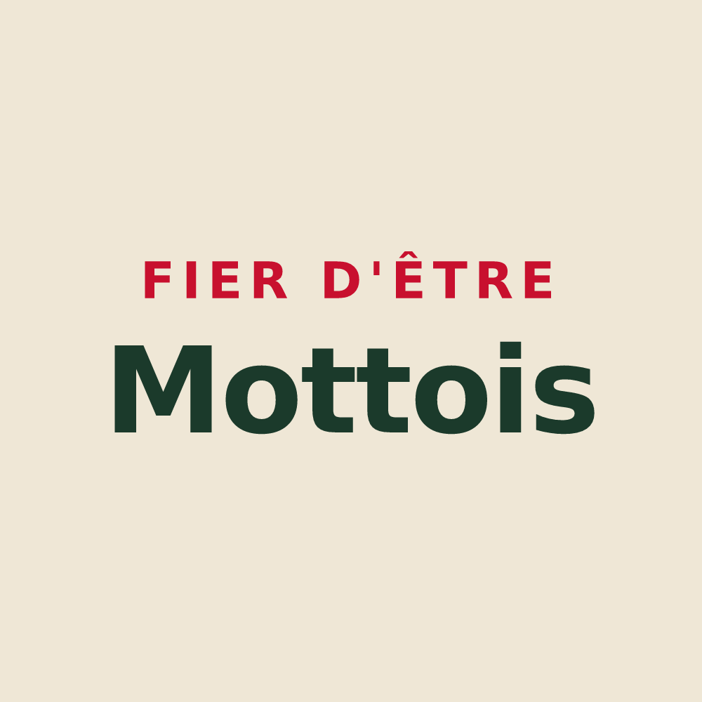 Tote bag « Fier d'être Mottois » — design pour La Motte-Tilly