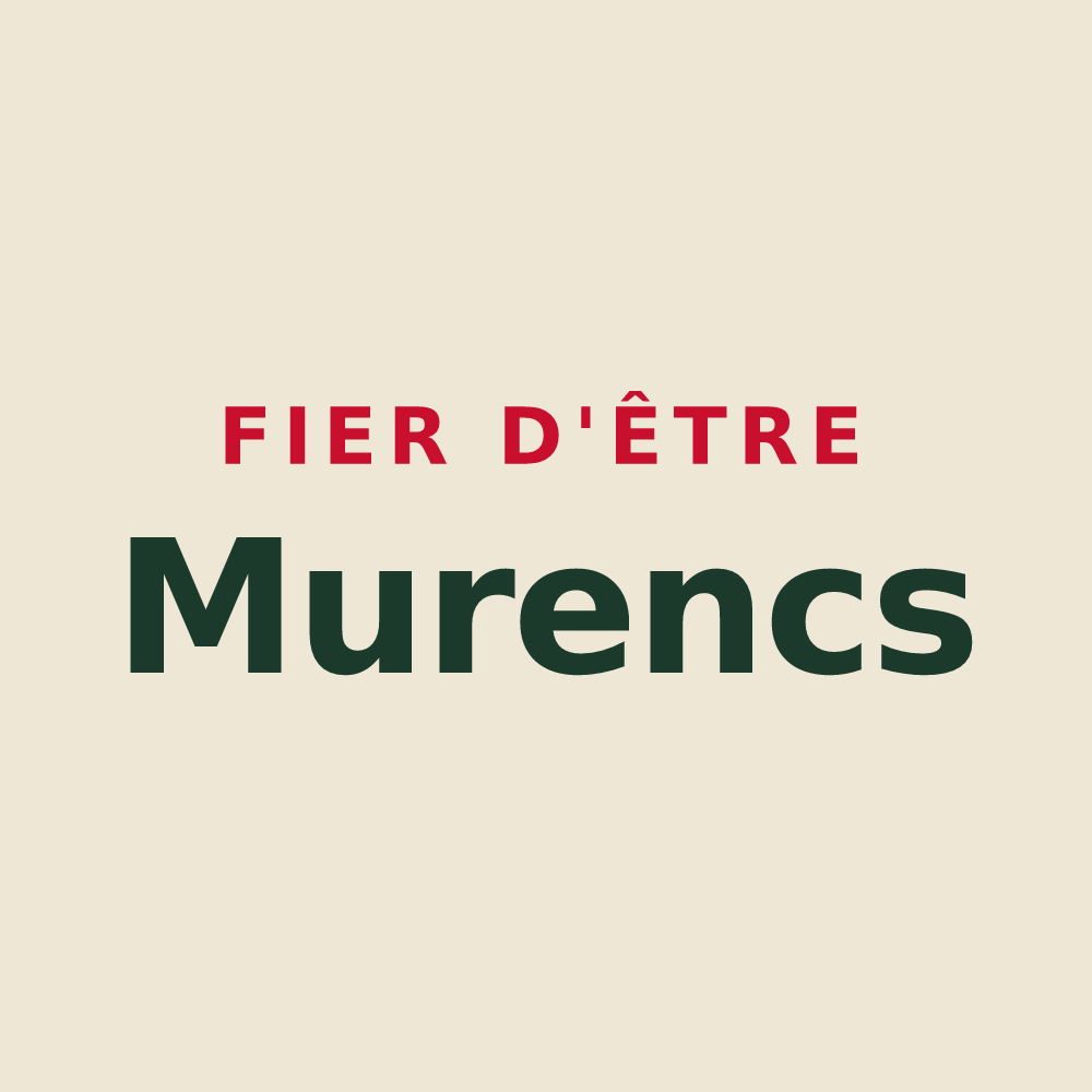 Tote bag « Fier d'être Murencs » — design pour La Mure-Argens
