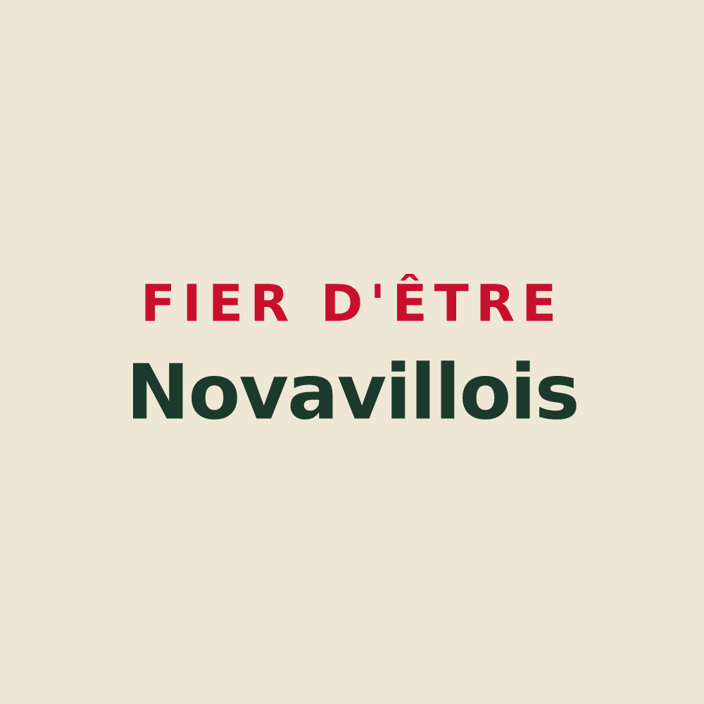 Tote bag « Fier d'être Novavillois » — design pour La Neuveville-sous-Châtenois