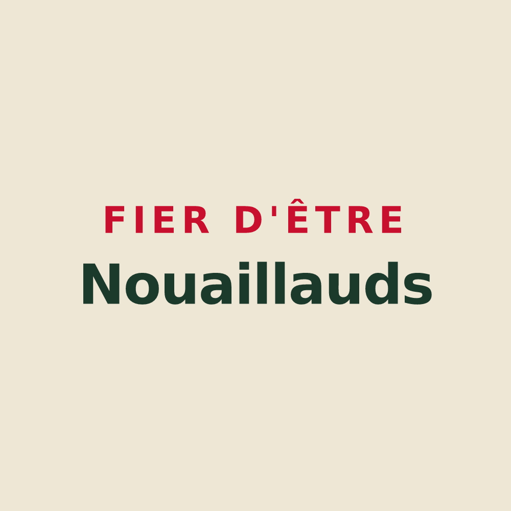 Tote bag « Fier d'être Nouaillauds » — design pour La Nouaille
