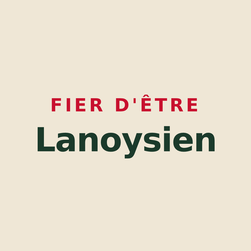 Tote bag « Fier d'être Lanoysien » — design pour La Nouaye