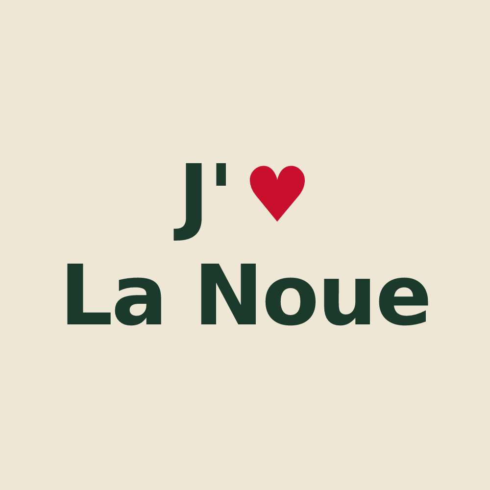 Tote bag personnalisé La Noue — design J'aime La Noue
