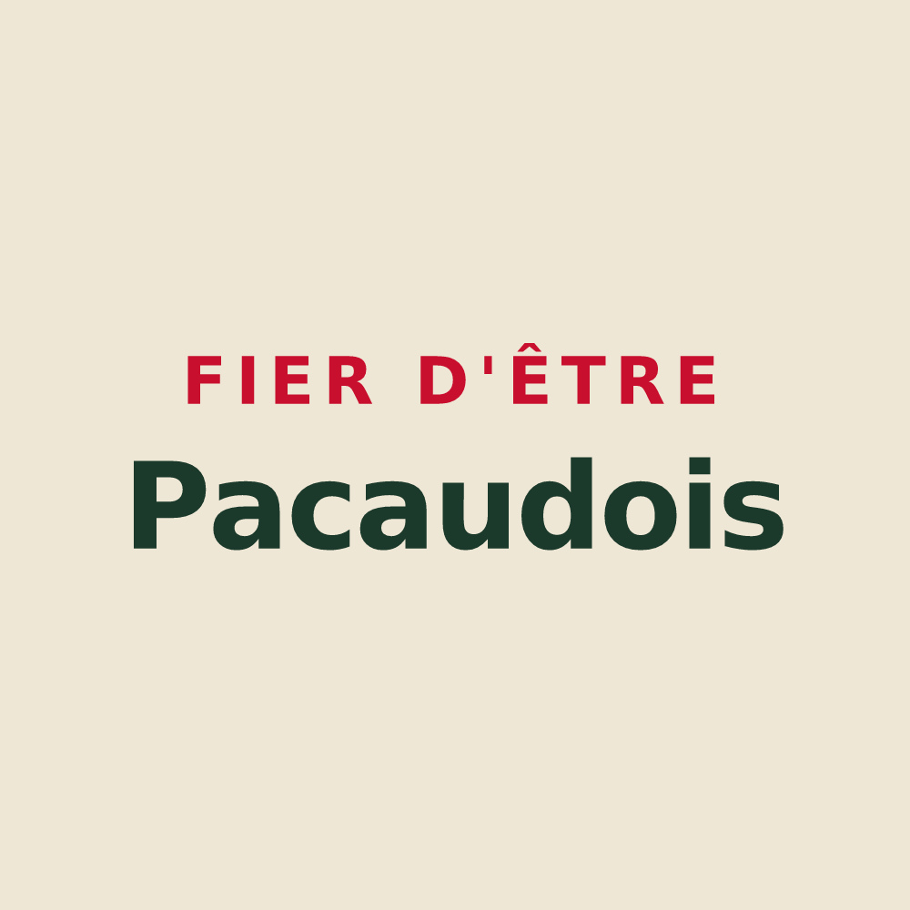 Tote bag « Fier d'être Pacaudois » — design pour La Pacaudière