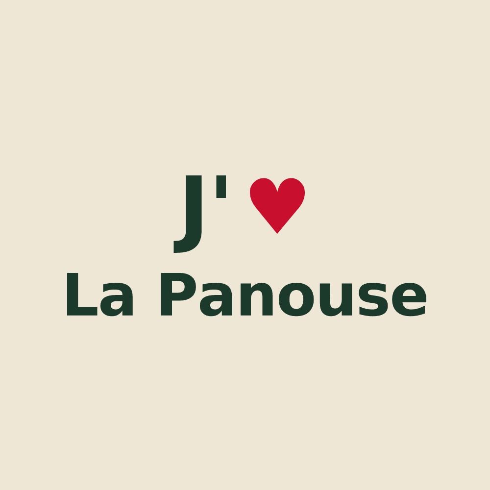 Tote bag personnalisé La Panouse — design J'aime La Panouse